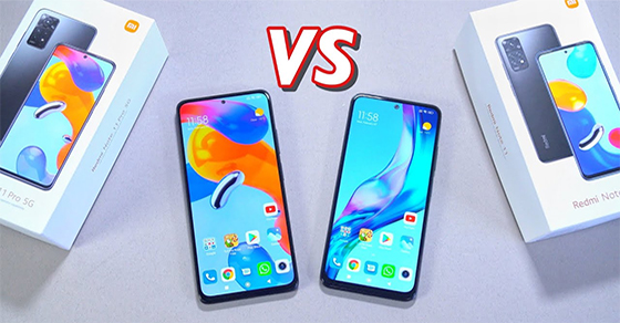 So sánh Xiaomi Redmi Note 11 Pro và Note 11 - Lựa chọn nào phù hợp?